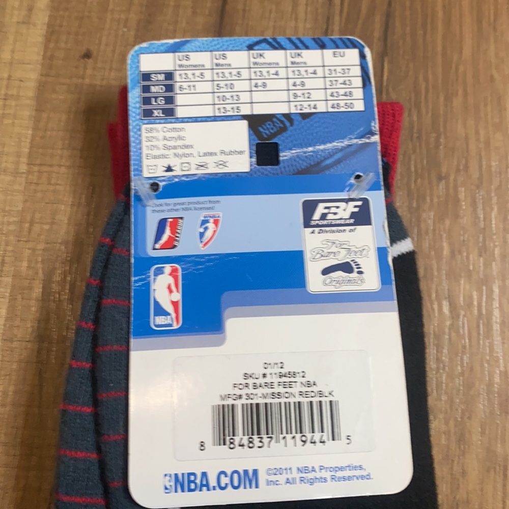 2011 NBA Socks - Picture 3 of 3